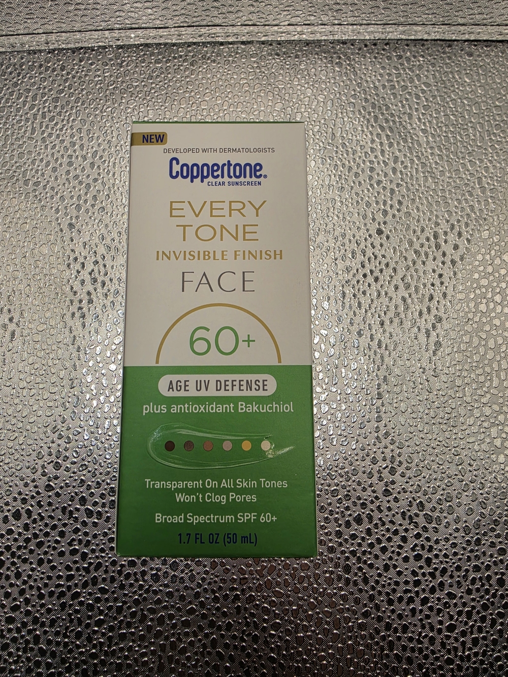 Coppertone Every Tone Invisible Finish Face SPF 60+ - Green